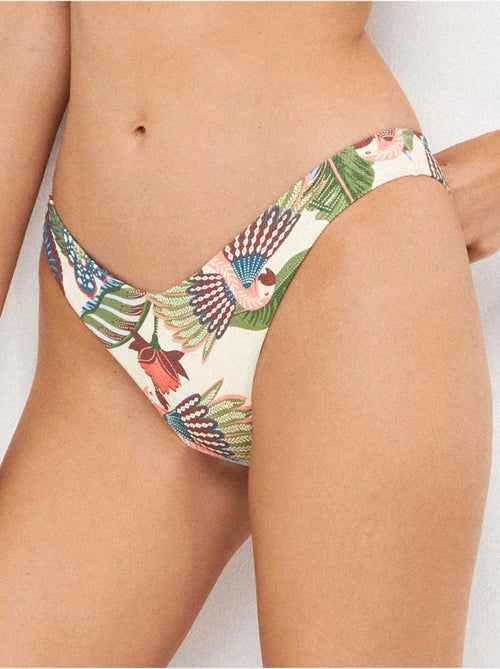 Slip bikini taglio a v - Kiabi