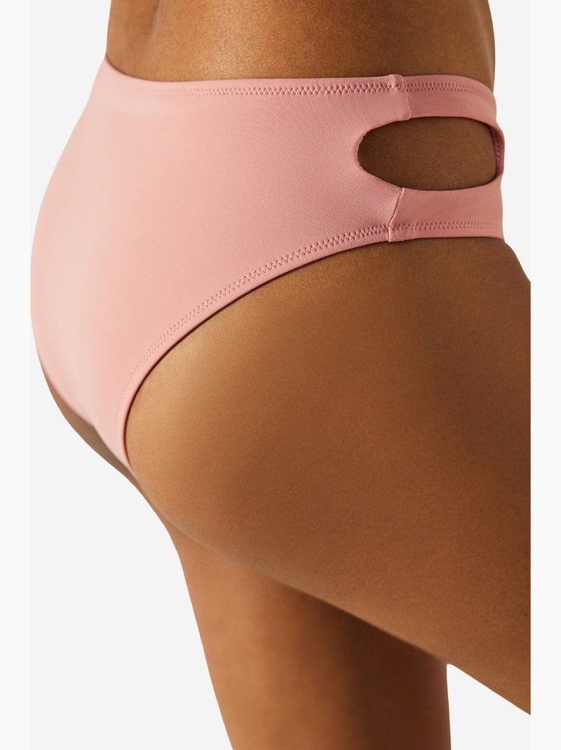 Slip bikini taglio basic penti Rosa - Kiabi