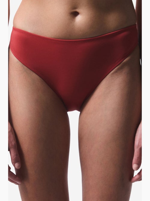 Slip bikini vita media penti - Kiabi