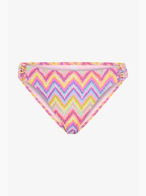 Slip bikini zigzag macramé a vita bassa penti - Kiabi Slip bikini zigzag macramé a vita bassa penti - Kiabi