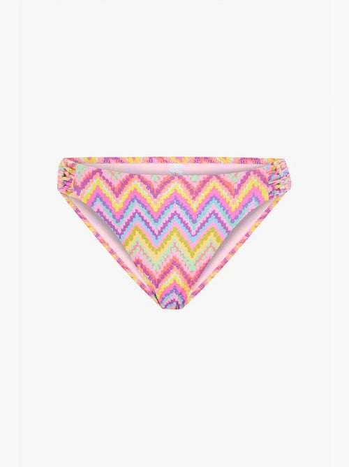 Slip bikini zigzag macramé a vita bassa penti - Kiabi Slip bikini zigzag macramé a vita bassa penti - Kiabi