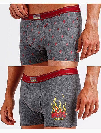 Slip boxer Rocks da uomo LOIS (scatola da 2)