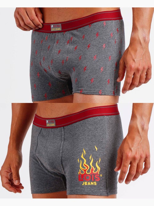 Slip boxer Rocks da uomo LOIS (scatola da 2) - Kiabi Slip boxer Rocks da uomo LOIS (scatola da 2) - Kiabi