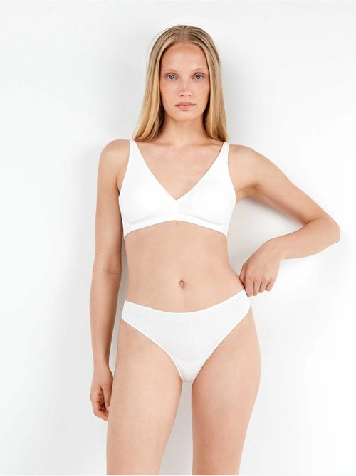 slip brasiliani cotone biologico - Kiabi