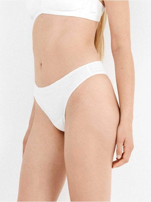 slip brasiliani cotone biologico - Kiabi