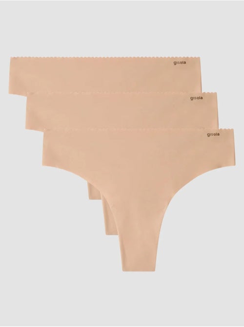 slip brasiliani invisibili tessuto microfibra - Kiabi slip brasiliani invisibili tessuto microfibra - Kiabi