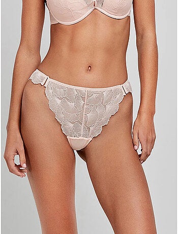Slip brasiliano in pizzo
