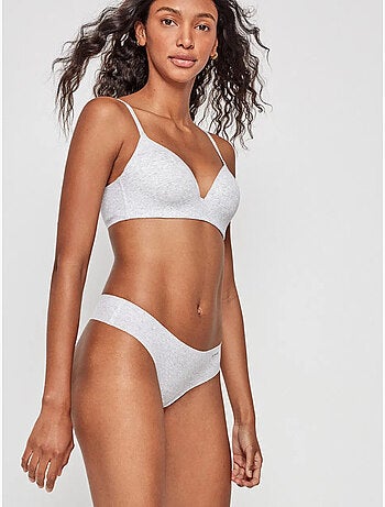 Slip brasiliano in tessuto di cotone eco