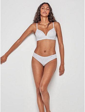 Slip brasiliano in tessuto di cotone eco