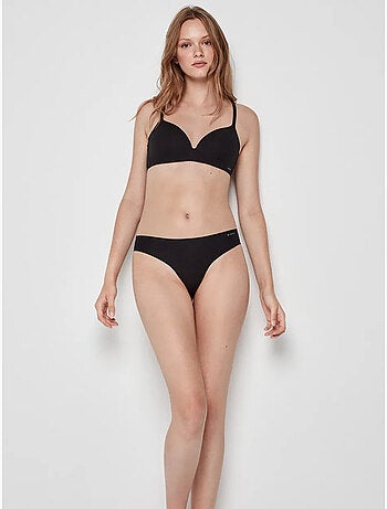 Slip brasiliano in tessuto di cotone eco