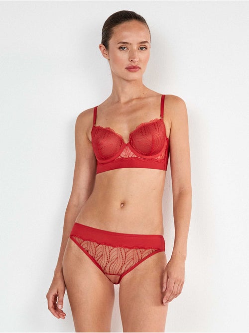 Slip classico ricamato - Kiabi Slip classico ricamato - Kiabi
