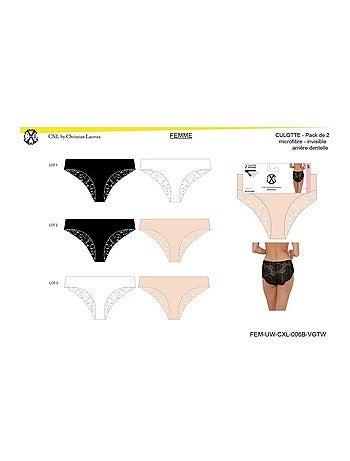 Slip CXL BY LACROIX X6 - Confezione da 6