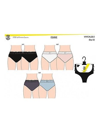 Slip CXL by LACROIX - Confezione da 6