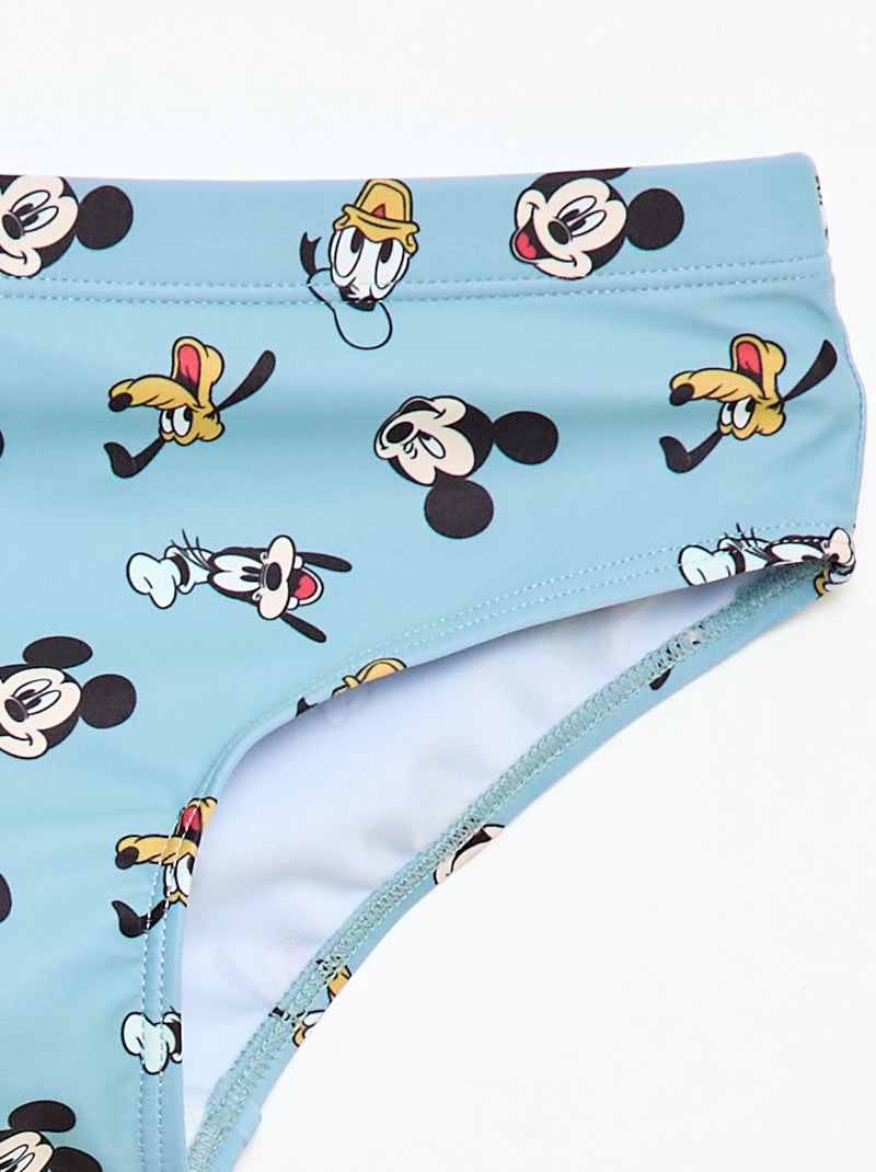 Slip da bagno 'Disney' 'Mickey' all-over Blu - Kiabi