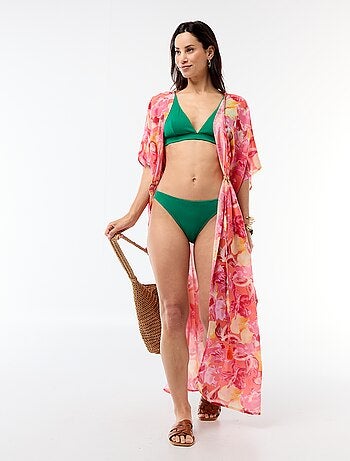 Slip da bagno in maglia testurizzata