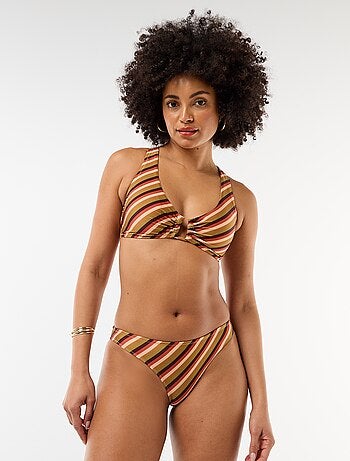 Slip da bagno in microfibra stampata