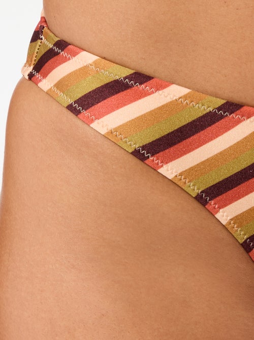 Slip da bagno in microfibra stampata - Kiabi