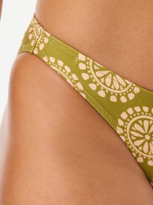 Slip da bagno in microfibra stampata - Kiabi