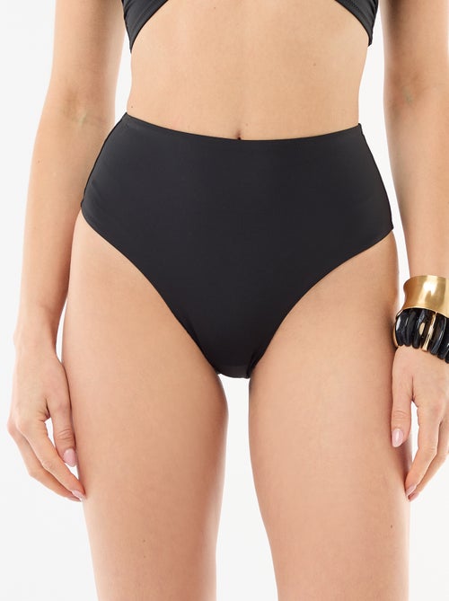 Slip da bagno modellante a vita alta - Kiabi