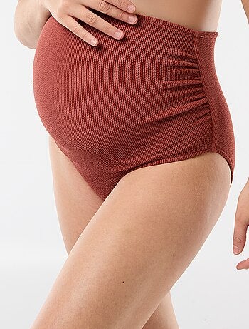 Slip da bagno premaman a vita alta