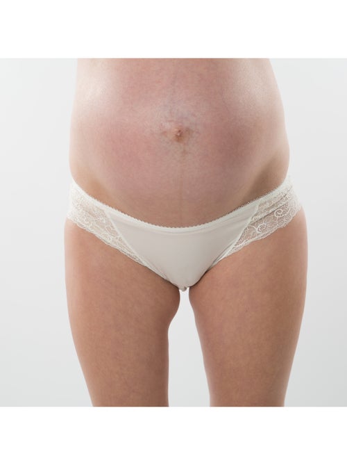 Slip da maternità ANGÉLIQUE con pizzo 'Bogema' - Kiabi Slip da maternità ANGÉLIQUE con pizzo 'Bogema' - Kiabi