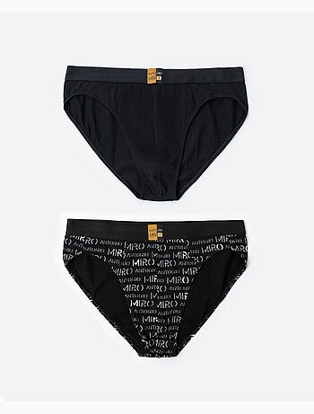 Slip da uomo ANTONIO MIRO Letters (scatola da 2 unità)