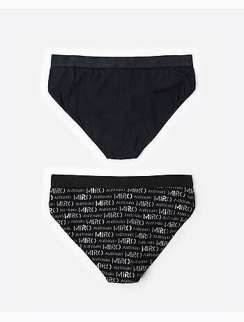 Slip da uomo ANTONIO MIRO Letters (scatola da 2 unità)