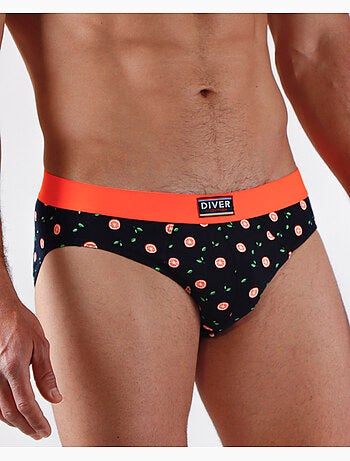 Slip da uomo DIVER Fruits (scatola da 2 unità)