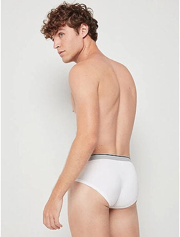 Slip da uomo in tessuto di cotone