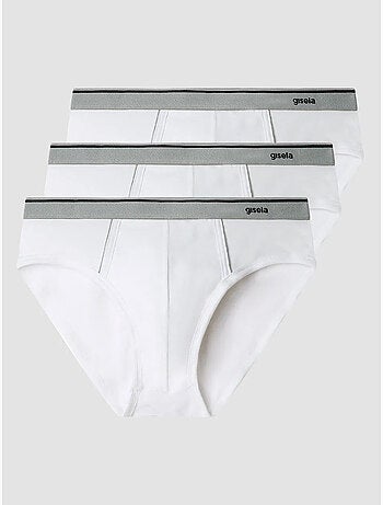 Slip da uomo in tessuto di cotone