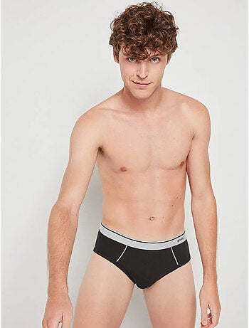 Slip da uomo in tessuto di cotone