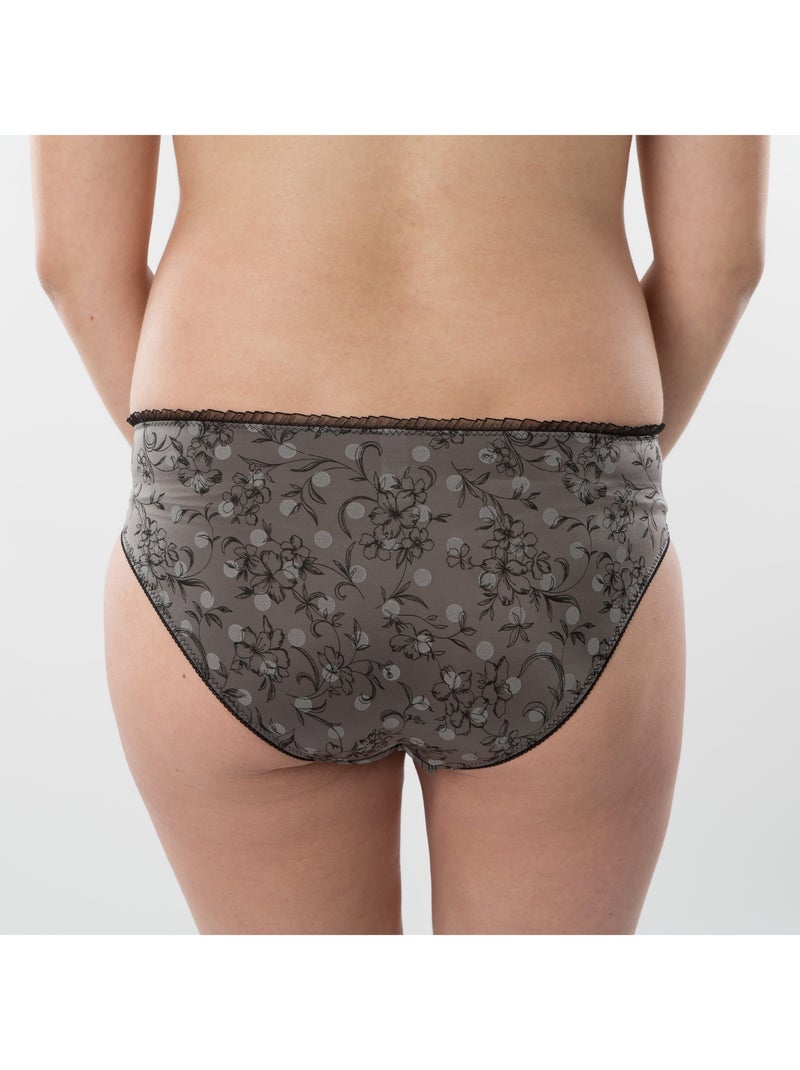 Slip di maternità OPHÉLIE 'Bogema' Grigio argentato bianco - Kiabi