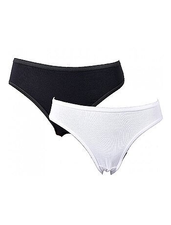 Slip Donna Comfort Sostegno in Cotone Qualità Superiore - Confezione da 2