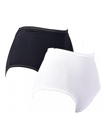Slip Donna Comfort Sostegno in Cotone Qualità Superiore - Confezione da 2