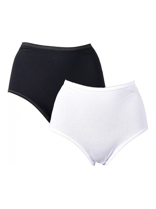 Slip Donna Comfort Sostegno in Cotone Qualità Superiore - Confezione da 2 - Kiabi