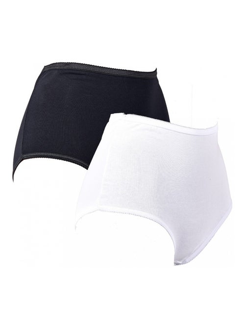 Slip Donna Comfort Sostegno in Cotone Qualità Superiore - Confezione da 2 - Kiabi