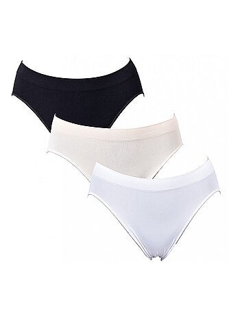Slip Donna Confort Sostegno in Cotone Qualità Superiore - Confezione da 3