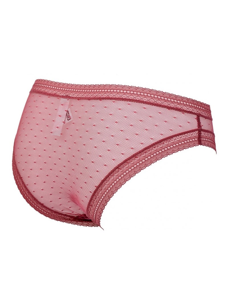 Slip Donna DIM Confort Qualità superiore - Confezione da 2 Bordeaux - Kiabi
