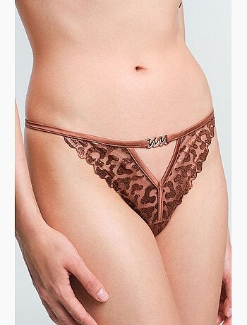 Slip donna fera string penti