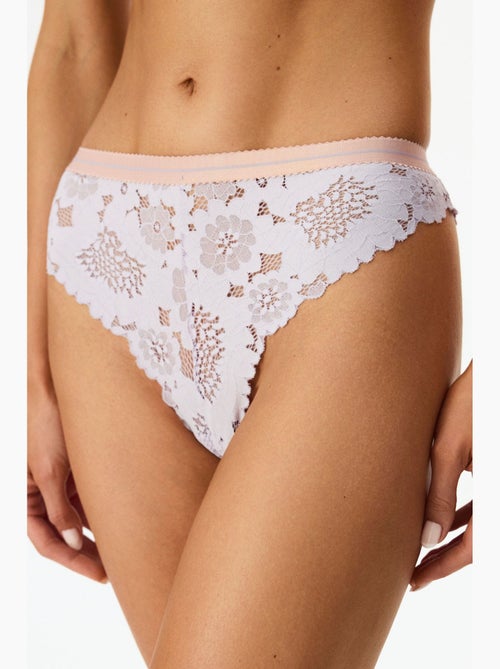 Slip donna in pizzo penti - Kiabi