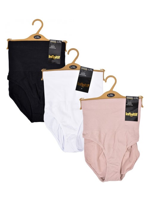 Slip Donna INFINITIF - Confezione da 3 - Kiabi