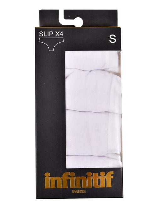 Slip Donna INFINITIF - Confezione da 4 - Kiabi