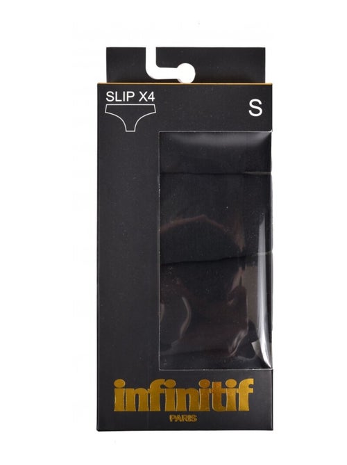 Slip Donna INFINITIF - Confezione da 4 - Kiabi