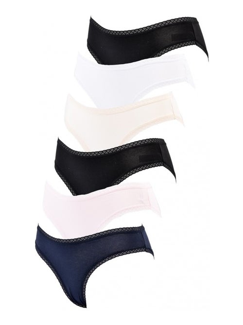 Slip Donna INFINITIF - Confezione da 6 - Kiabi