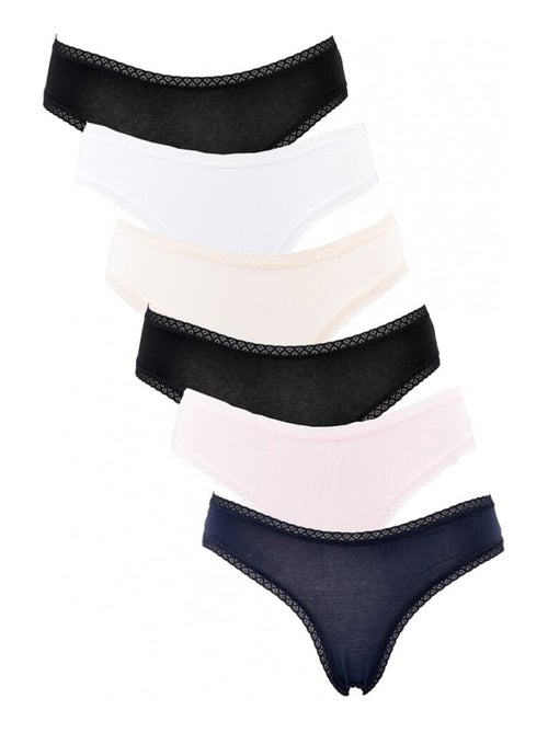 Slip Donna INFINITIF - Confezione da 6 - Kiabi