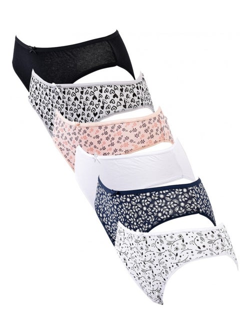 Slip Donna INFINITIF - Confezione da 6 - Kiabi
