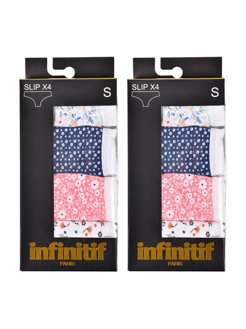 Slip Donna INFINITIF - Confezione da 8 - Kiabi