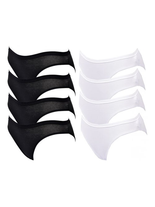 Slip Donna INFINITIF - Confezione da 8 - Kiabi Slip Donna INFINITIF - Confezione da 8 - Kiabi