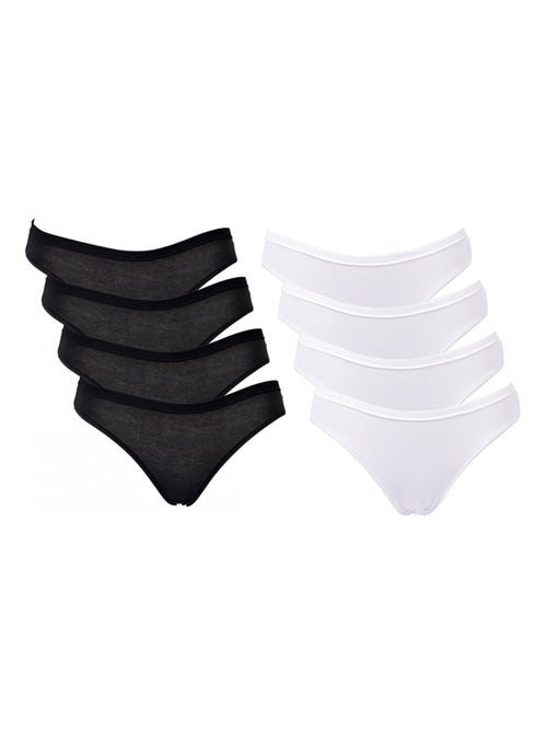 Slip Donna INFINITIF - Confezione da 8 - Kiabi Slip Donna INFINITIF - Confezione da 8 - Kiabi