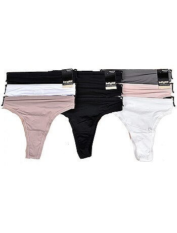 Slip donna INFINITIF Comfort Qualità superiore - Boxer, Shorty, Tanga - Confezione assortiti